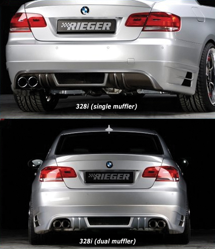 0708 BMW E92 Rieger Body Kit Click Image s to Enlarge