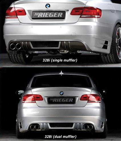 07-08 BMW E92 Rieger Body Kit