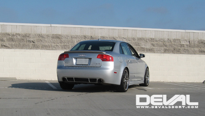 DEVAL - Rear Bumper for 02-05 Audi A4