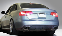 B8 Audi S4 DEVAL Rear Valence