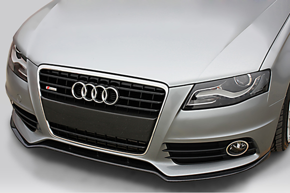 09-12 Audi A4 B8 DEVAL Carbon Fiber Rear Valence