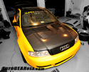 96-01 Audi S4 EuroGEAR Vented Carbon Fiber Hood