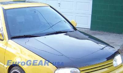 93-98 VW Golf EuroGEAR Carbon Fiber Hood