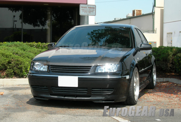 9905 VW Jetta MKIV EuroGEAR BOSER Carbon Fiber Hood