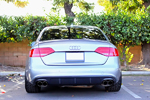 10-11 Audi S4 DEVAL Carbon Fiber Rear Valence