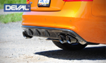 13-14 Audi S5 DEVAL Carbon Fiber Rear Diffuser