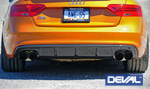 13-14 Audi S5 DEVAL Carbon Fiber Rear Valence