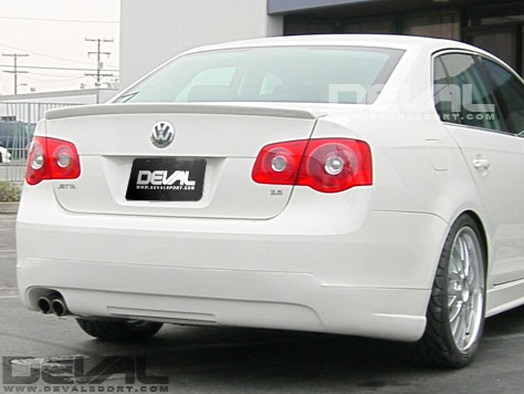 06-08 VW Jetta DEVAL Carbon Fiber Rear Spoiler