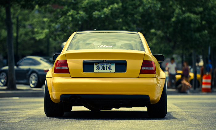 B5 S4 Euro Carbon Fiber Trunk.