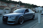 DEVAL B7 A4 RS4 Front Bumper