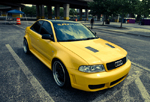 B5 A4 Vented CF Hood