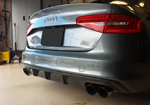 13-16 S4 DEVAL Carbon Fiber Rear Diffuser - eurogearusa.com